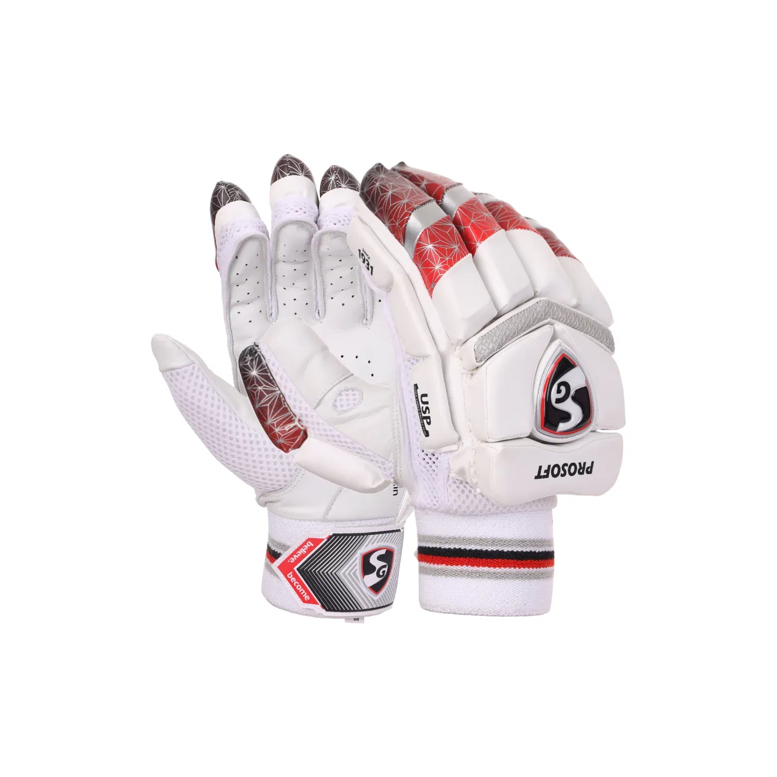 sg prosoft batting gloves (adult)