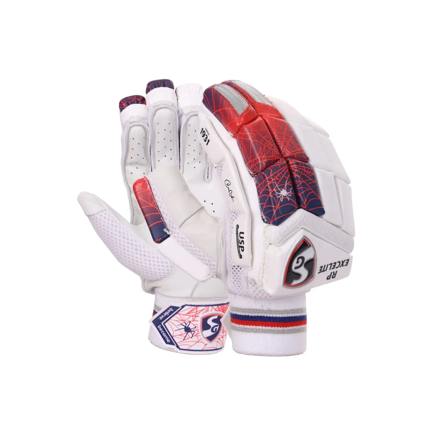 sg rp excelite batting gloves (adult) Image