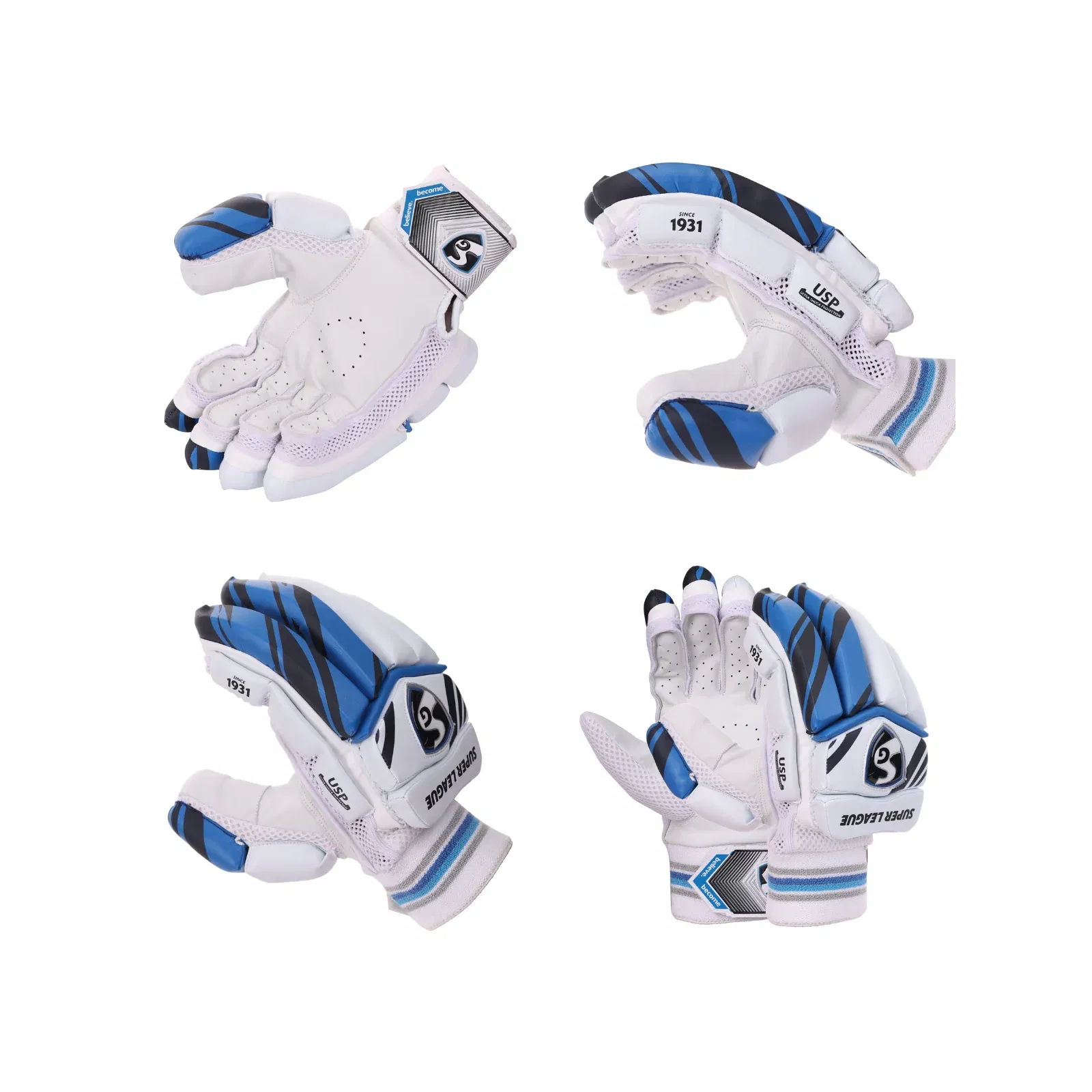 sg super league batting gloves (adult) Image 