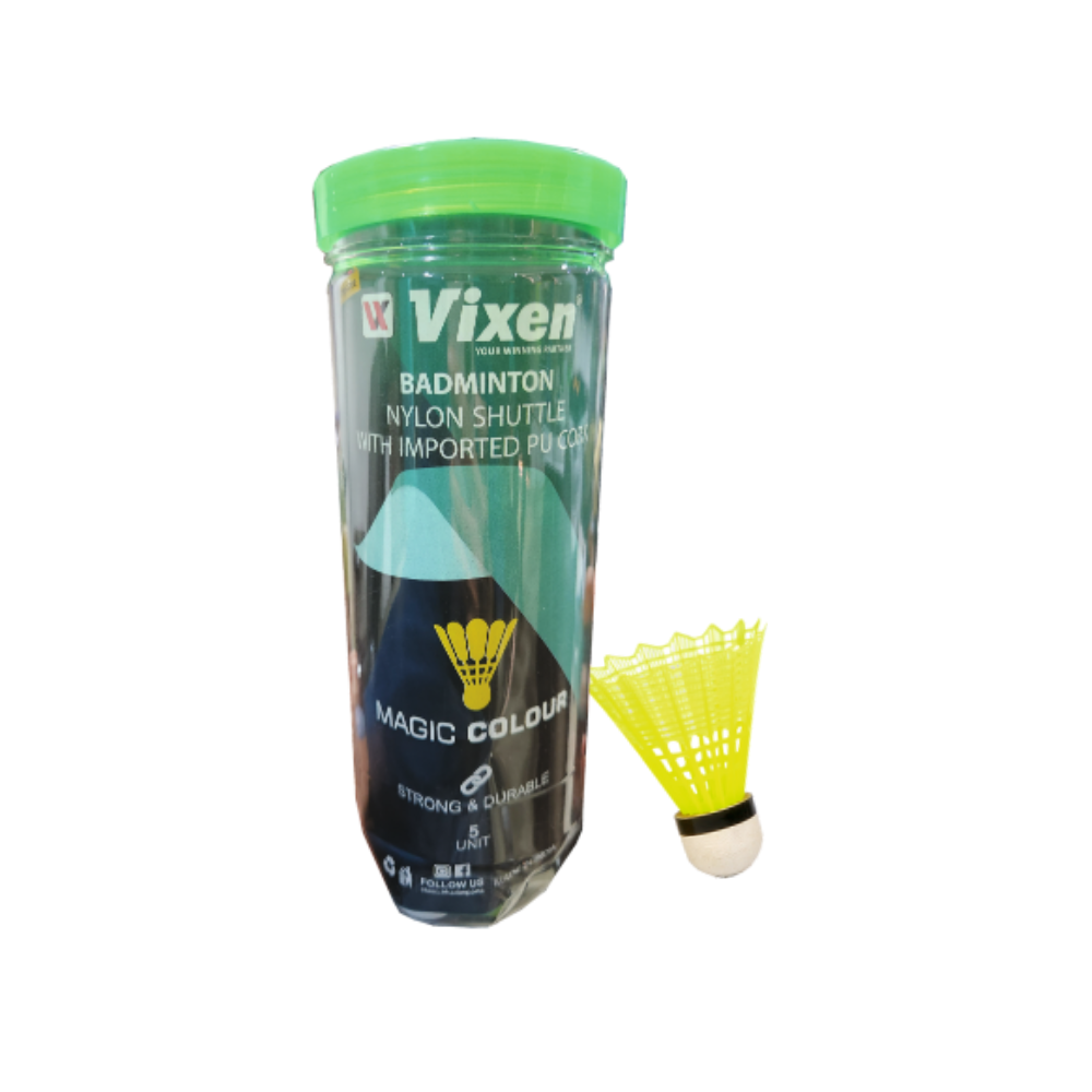 vixen badminton shuttlecock nylon magic x5 (3292) Image