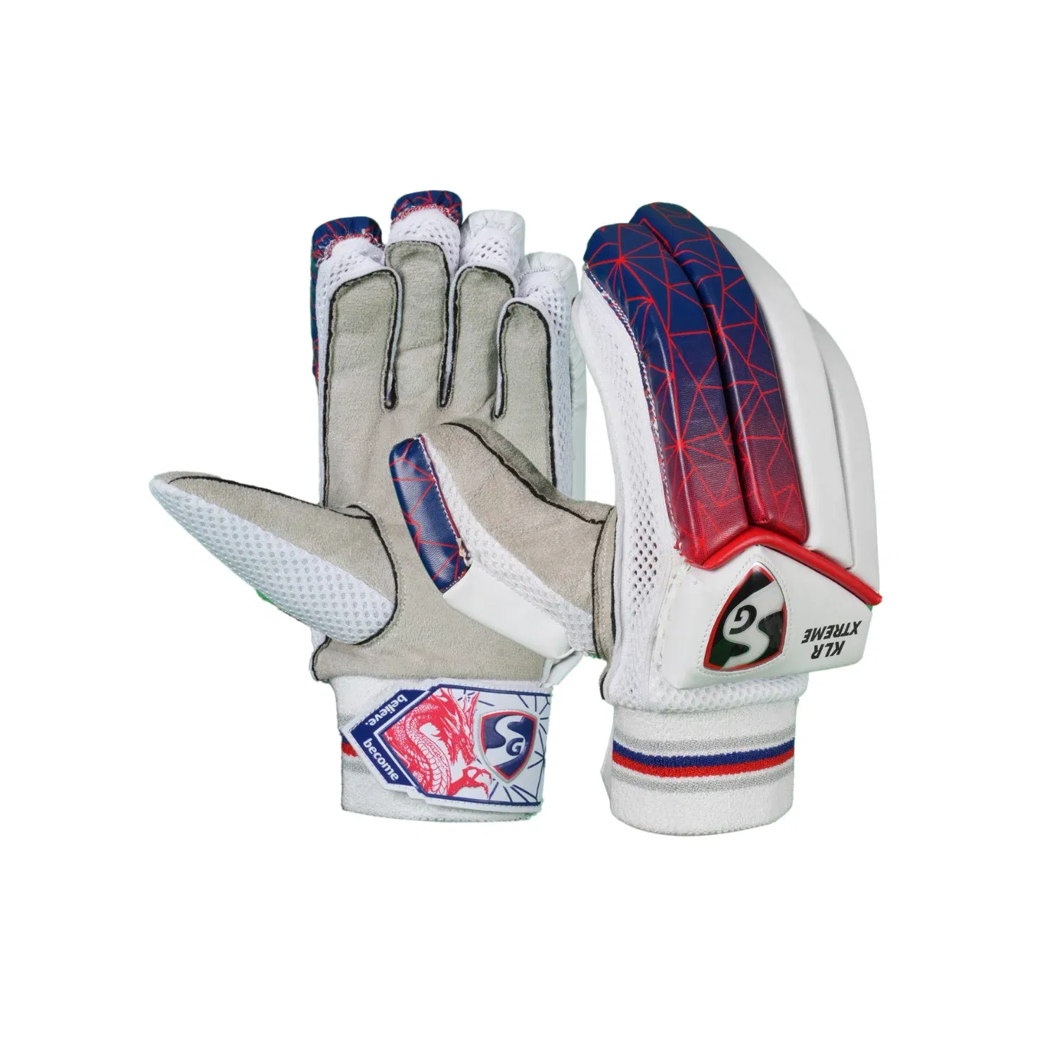 sg klr xtreme batting gloves (adult) Image 