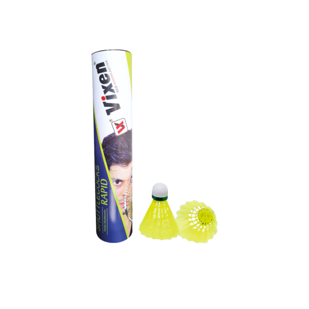 vixen badminton plastic shuttlecock rapid 10 (8207) Image