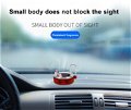 Car Creative Dashboard Ornaments-Car Solar Energy Perfume Decoration Center Console Car Bicycle Ornaments(Red) Image 