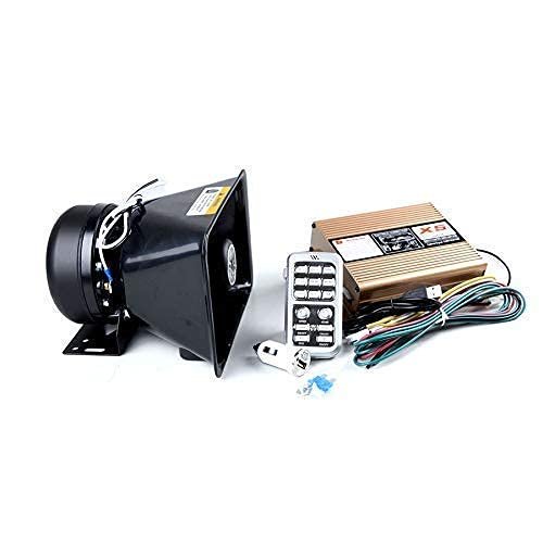 Electrical Car Siren X5 High Power Alarm Siren with Speaker and Wireless Remote Control Alarm Buzzer(200Watt,12V) Image 