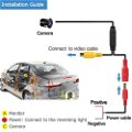 Car Rear View Reverse Parking Camera with 8 LED Waterproof 170 Degree Wide Angle Night Vision for All Cars Image 