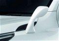 Car Bonnet Fender Side Mirror Wide Angle View Compatible With Toyota Fortuner New - White Image 