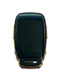 TPU Carbon Fiber Style Car Key Cover Compatible for Benz E Series Smart Key (Gold Black) Image 