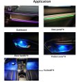 Cardi K3 18 in 1 wireless LED Atmosphere Lights for Automotive Car Interior Ambient acrylic strips lighting(6th Generation) Image 