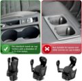 2 in 1 Multifunctional Dual Car Cup Holder Expander Adapter with Adjustable Base, All Purpose Car Cup Holder and Organizer for Drinks, Snack Image 
