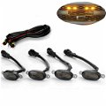 Smoked LED Lens Front Grille Running Light universal for car (Plug Design May Vary, Pack of 6) Image 