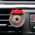 Alloy Brake Disc Shape Style Fragrance Diffuser Perfume Aromatherapy Interior Decoration For All Type Cars AC Vents (Pack of 1) Image 