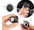 Car Dashboard Analog Quartz Clock with Vent Clip and Adhesive Tape for All Cars (Pack of 1, Monster Model) Image 