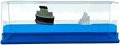Ghost Ship Black Pearl Cruise Ship Fluid Liquid Drift Bottle Ornament for Living Room Décor(Blue) Image 