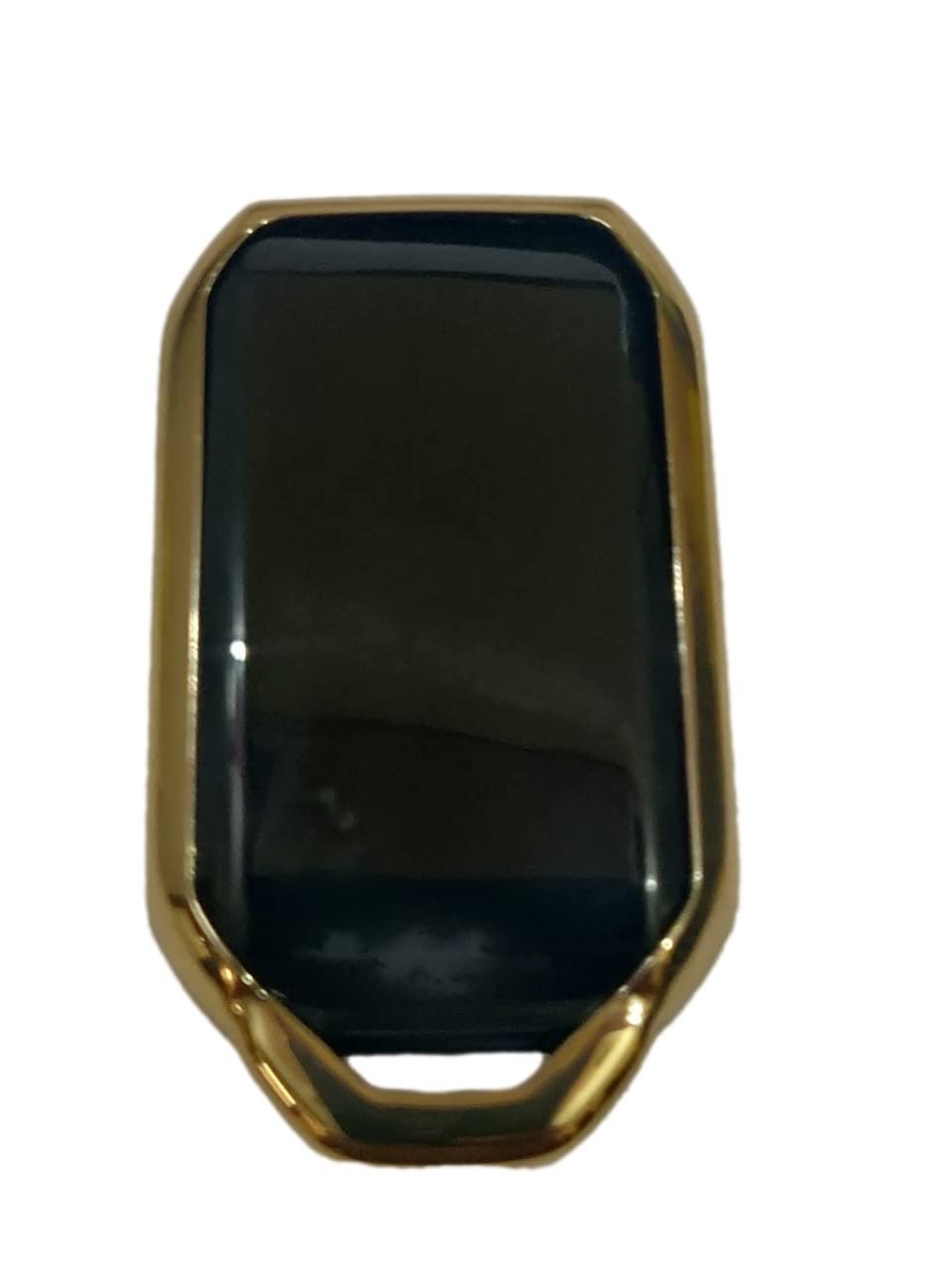 TPU Key Cover Compatible DZire, Swift, Ertiga 3 Button Smart Key (Push Button Start Models only) (Black)