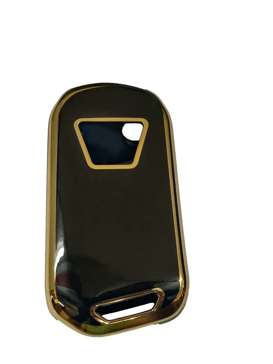 TPU silicone key cover for Compatible with for New Mahindra Scorpio 2022, XUV 700, Thar 2020, Tuv-300, Marazzo, Scorpio 2019, Bolero 2020 Flip Key (Black) Image 