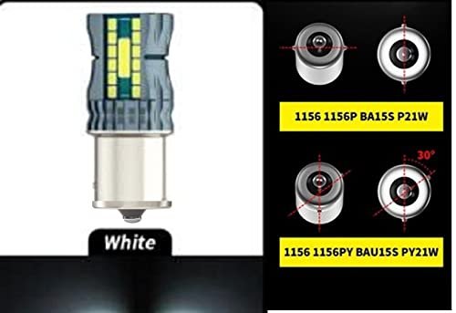 1157 Bay15D SMD Bulbs Car for Backup Reverse Lights Parking Lights (Pack of 2) Image 