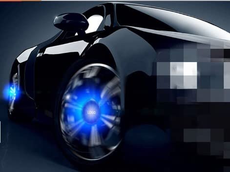 Hub Light Car Wheel Caps Light Center Cover Lighting Cap Floating Illumination LED auto Compatible with MG Image 