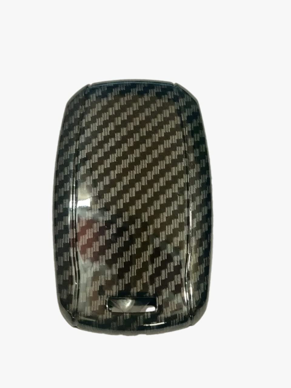 Carbon Fiber Key Cover Compatible with Kia Carnival Smart Key (Push Button Start Models only) Image 