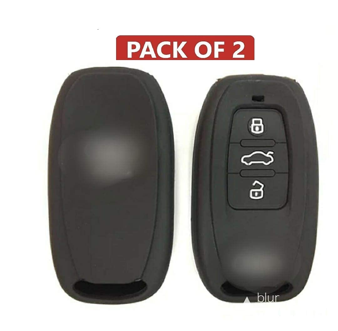 a4l q5 Silicone Key case Cover for A-u-di (Pack of 2). Image
