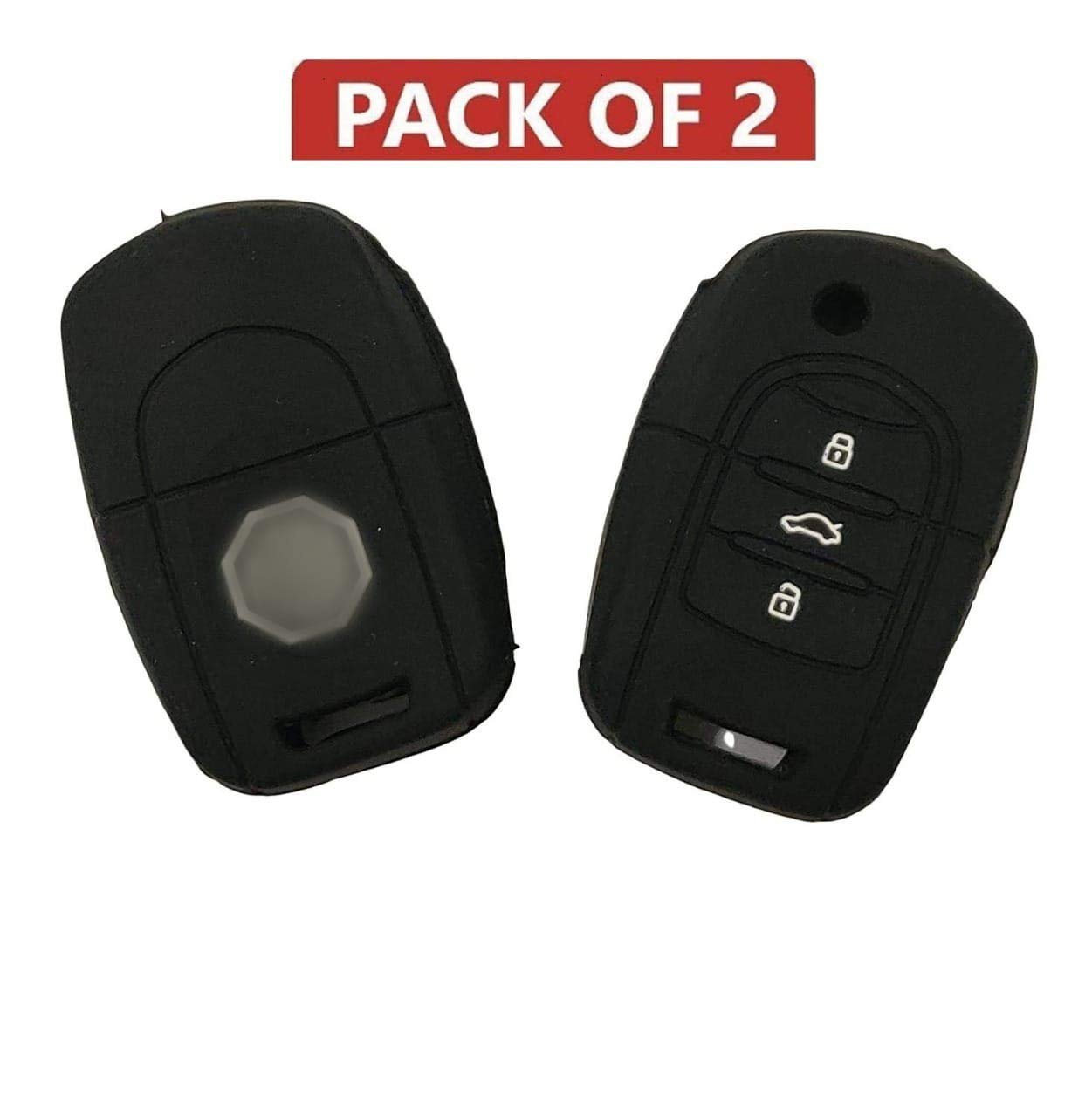 Silicone Key Cover For MG Flip FZS 3 Button (Pack of 2) Image