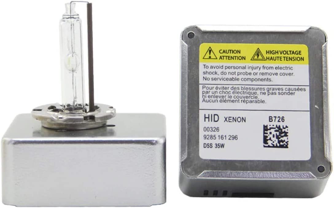 D5S Ultrawhite XENON HID Headlight Bulbs 6500K White 70W/ Pair (D5S, 1 Pair) Image 