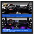 CARDI K4 10 in 1 Led Strip Factory Direct Sale Auto Car Atmosphere Light Ambient Light Car Rgb For 98% Car Model Image 