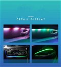 Cardi K4 Active 6th Generation 6  in 1 wireless LED Atmosphere Lights for Automotive Car Interior Ambient acrylic strips lighting Image 
