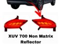 Type B Car reflector LED Brake Light with scan and turn Indicator for Rear Bumper Fit for Mahindra XUV 700 (Set of 2, Matrix) Image 