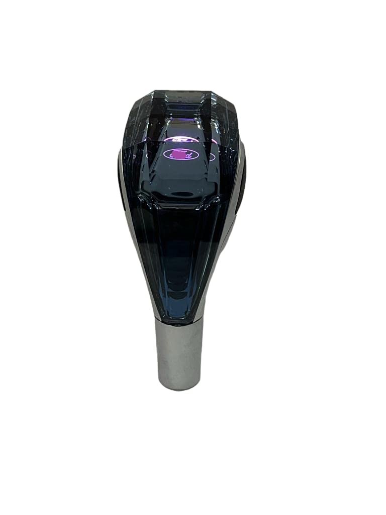 Crystal Shift knob Touch Activated Ultra LED Light Illuminated Gear Shift Knob ,Fits for Most Cars with Button-Less Operated Shifter Fit for Ford Cars Image
