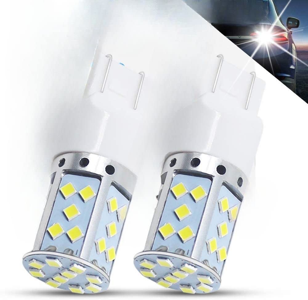 Canbus Amber BAU15S 7507 PY21W 1156PY LED Bulbs For Car Turn Signal Parking Light(White) Image
