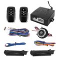  X5 Car Alarm System Passive Keyless Entry One Push Start Button Remote Engine Start Stop with Remote Control Trunk Release Image 