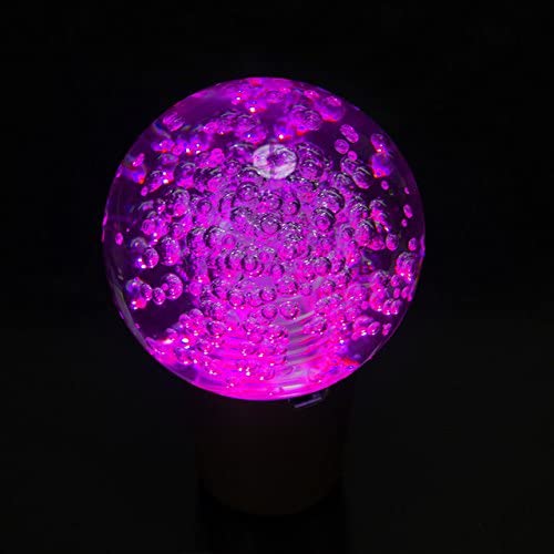 Manual Car Gear Shifter Shift Lever Knob Touch Sensor LED Light Shift Gear Knob Crystal Ball Colorful Car Shift Knobs Image 