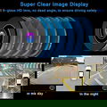 Panoramic Rearview Camera 360 Degree Parking System Auto Car Camera All Round Waterproof Image 