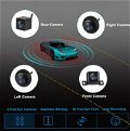 Panoramic Rearview Camera 360 Degree Parking System Auto Car Camera All Round Waterproof Image 