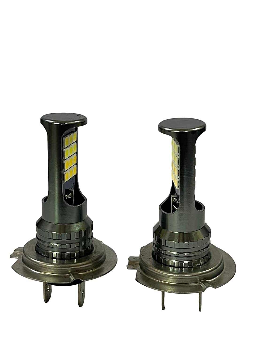 Car Headlight H7 Dual Color Yellow White led Headlights for Car and Bike(2 Pieces) Image 