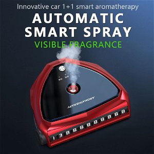 Air Freshener Car Aroma USB Diffuser Freshener Machine Parts Perfume Smart Tools(Red)