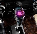 Crystal Shape Car LED Handball Crystal Shift Knob Shift Lever 7 Color Lights Illumination Touch Sensor Line Lighting Compatible with Toy-OTA car Image 