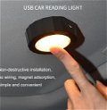 Car Ceiling USB Magnetic Multifunction Wireless Reading reachargeable Light For Car Roof Ceiling Lamp, Home, Etc (White, Blue and Warn White) Image 