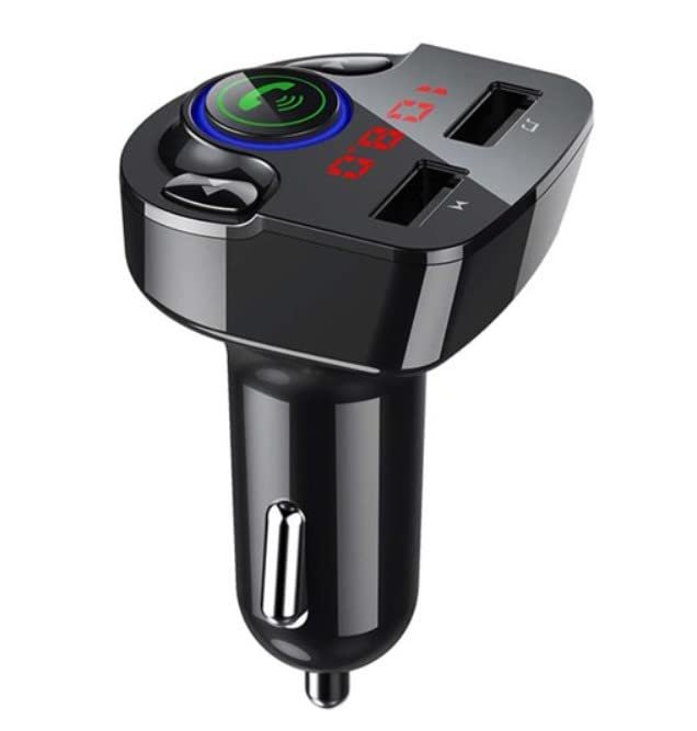 Car Charger,G32 Multifunctional Car Charger Bluetooth-compatible 5.0 MP3 Music Player FM Transmitter Image 