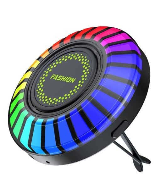 Ambient Sound Control Led Music Lights Aromatherapy Air Purifier RGB Color Rhythm Light Car Atmosphere Lamp Image 