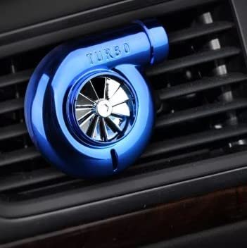 Turbine Venting Aromatherapy Car Air Conditioner Car Decoration (Colour may Vary) Image 