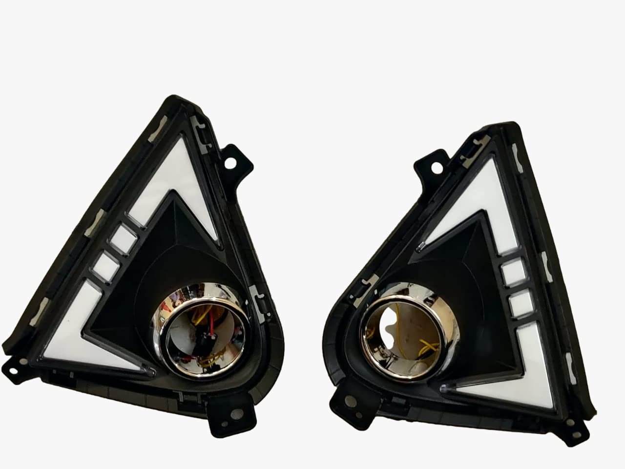 Fog Lamp LED DRL with Matrix Indicator Compatible with Hyundai Verna 2021 (Pack of 2) Image 
