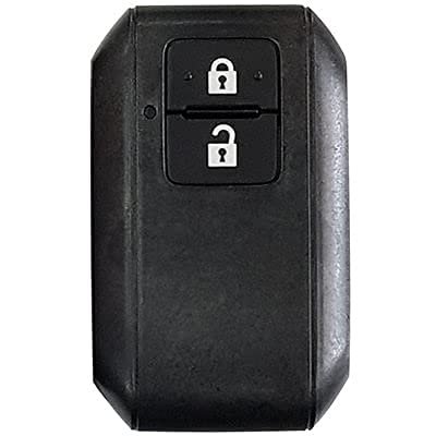 TPU Key Cover Compatible for Suzuki Baleno, XL6, Swift, Ertiga, Dzire (2 Button Smart Key,Gold/Black) Image 