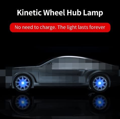 Hub Light Car Wheel Caps Light Center Cover Lighting Cap Floating Illumination LED auto Compatible With 3series/4 series/5 series/6 series/X1/X3/X4/X5/X6/Z4/M2/M3/M4/M5/M6 Image 