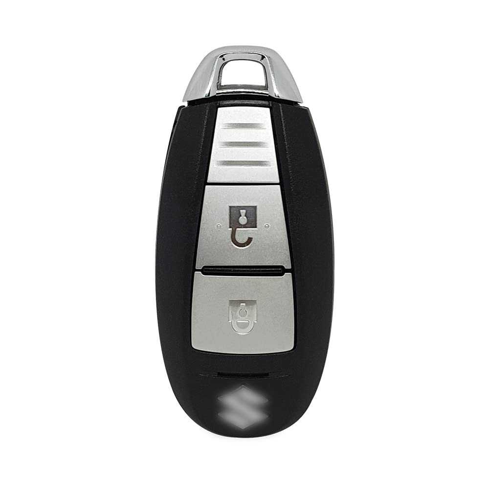 Silicone Car Key Cover Compatible with Ciaz, Ignis, Baleno, SCross, Vitara Brezza, Ertiga, Swift, XL6- Brown Image 