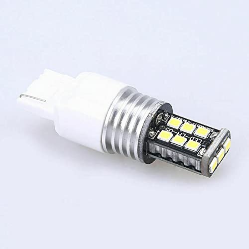 White T20 7440 2835 Chip Car 15 LED SMD Reverse Back Up Lamp Bulb Light DC12V(Pack of 2) Image 