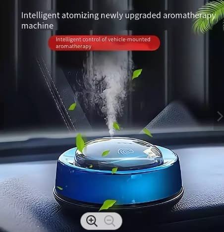 Intelligence aromatherapy machine ai intelligent control atomization uitrasonic solar energy Lithium battery energy storage(Red) Image 