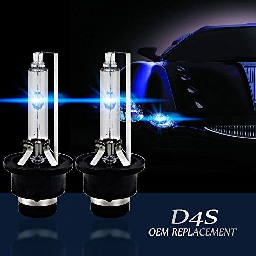 GS D4S Headlight Bulbs 35W Xenon White Replacement Bulb 12V 5500K 2PC Pack Headlight Lamp for Car Automotive ( D4S) Image 