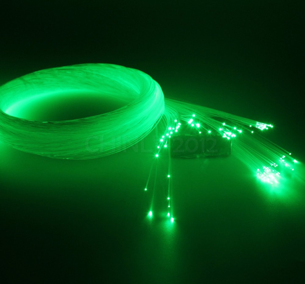 4921ft(1500m)/roll Diameter 0.04in(1.0mm) PMMA Plastic End Glow Optical Fiber Light Cable for LED Fiber Optic Star Ceiling Light lamp Image 