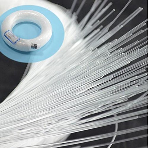 Fiber Optic Cable,PMMA Plastic End Glow Cables For Star Sky Ceiling Led Light kit 0.08in(2mm) 1148ft(350M)/roll Image 